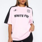 Checking Up On You Oversized Tee Light Pink