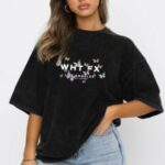 Dare To Dream Oversized Tee Acid Black