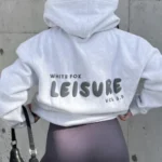 Leisure Series Oversized Hoodie Glacier Grey