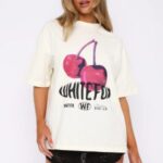 Looking For The One Oversized Cream Tee